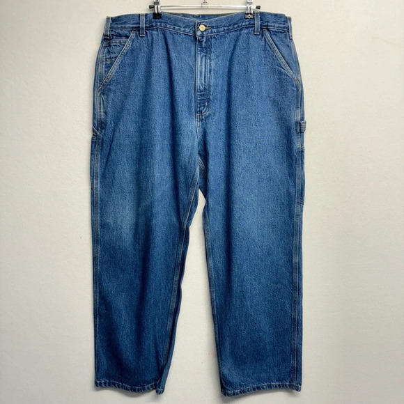 Carhartt B137DST 42x30 Men's Jeans Workwear VTG - Picture 1 of 7